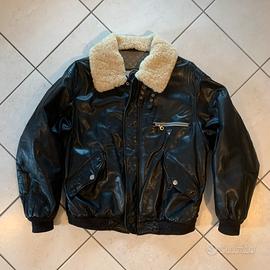 Giacca da aviatore in pelle