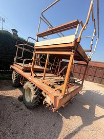 carro raccolta potatura benzina 4x4