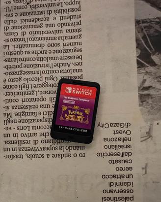 Pokémon violetto Nintendo switch 