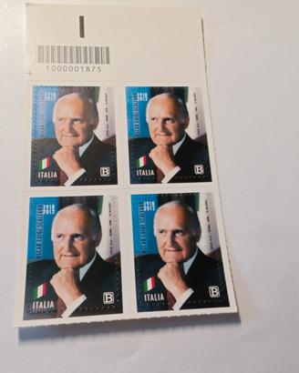 Francobolli Oscar Luigi Scalfaro 2018