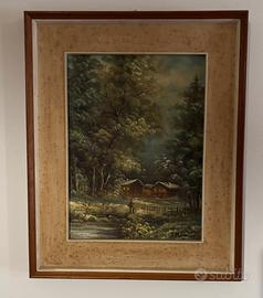 Quadro olio su tela