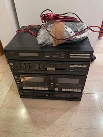 Impianto stereo technics completo 
