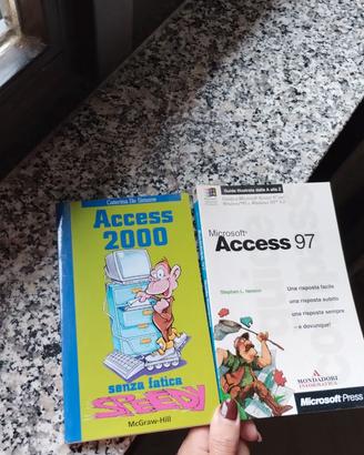 Libri di informatica, programmi Access 97 - 2000