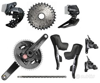 Gruppo SRAM Force AXS 2x12V Disc Powermeter