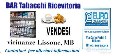 005/26 BAR TABACCHI RICEVITORIA vicino a Lissone