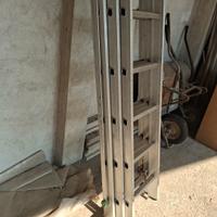 scala a sfilò in alluminio