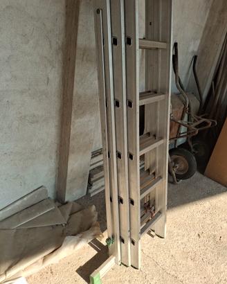 scala a sfilò in alluminio