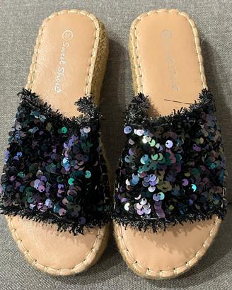 Ciabatte con paillettes