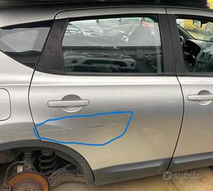 PORTIERA POSTERIORE DESTRA NISSAN Qashqai 1Â° Seri