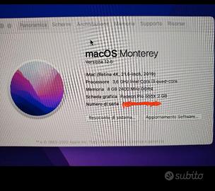 Apple iMac 21.5” come nuovo