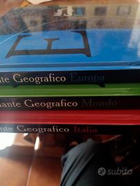 set 3 volumi di atlante geografico