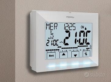 Cronotermostato Digitale Settimanale 4 Tasti Perry