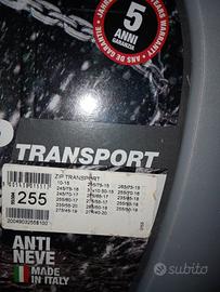 catene neve suv furgoni konig zip transport 255