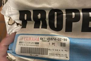 Elica acciaio yamaha p19 sinistra