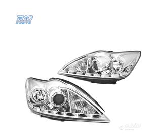 FARI OCCHI ANGEL FORD FOCUS MK2 08-10 CCFL CROMATI