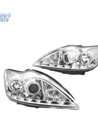FARI OCCHI ANGEL FORD FOCUS MK2 08-10 CCFL CROMATI