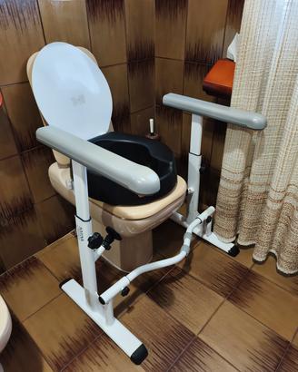 Rialzo wc + braccioli disabili