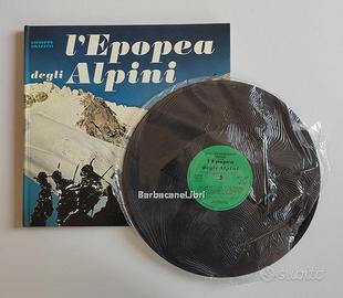 Grazzini L'epopea degli alpini Mondadori + vinile