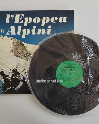 Grazzini L'epopea degli alpini Mondadori + vinile