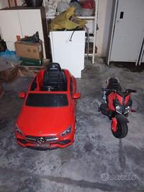 Macchina  e motore X bambini