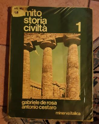 Mito, Storia e Civiltà volume 1 con copertina plas