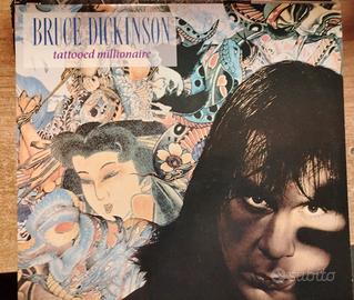 Bruce Dickinson tattooed millionaire LP