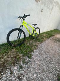 Mountain Bike Rockrider ST 100 Giallo Fluo