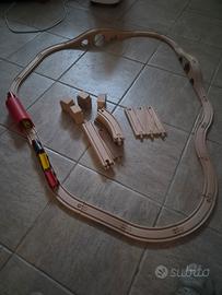 trenino in legno Ikea