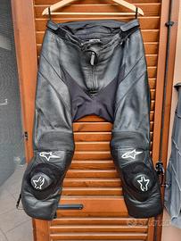 pantaloni moto Alpinestars Missile Leather pants