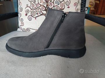 Stivaletti nabuk grigi stonefly 41 nuovi