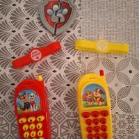 telefonini braccialetti e portachiavi paw patrol