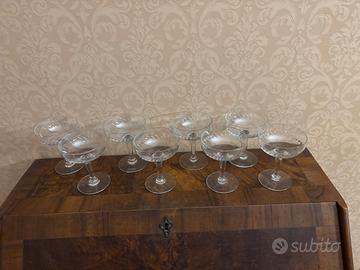 Coppe champagne vetro soffiato