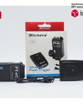 MICNOVA WIRELESS FLASH TRIGGER FT-4C RADIOCOMANDO