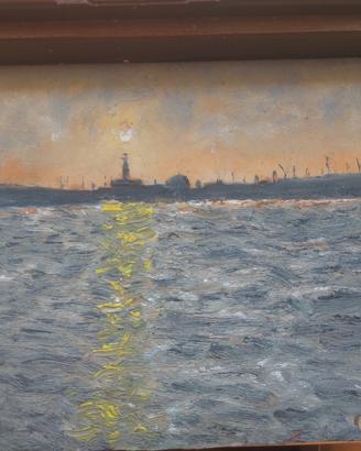 quadro di Alvaro Brocca 23x32 oloo 