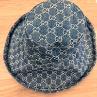 Cappello Gucci GG CANVAS Wide Brim Hat NUOVO