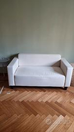 Divano Ikea in tessuto beige panna 143 cm