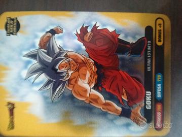 carta da collezione di dragon ball super -Z e gt 