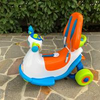 Triciclo e cavalcabile per bambini