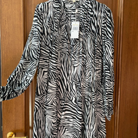 Abito camicia zebrato Michael Kors