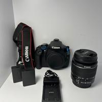 Canon eos 1200D + obiettivo 18-55 + 2 batterie