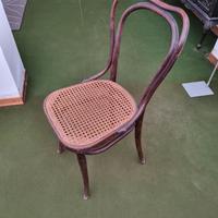 5 Sedie Thonet antiche originali 