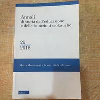 Libro Annali di storia dell’educazione