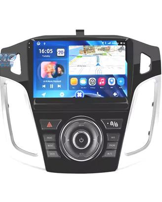 RADIO GPS 9'' ANDROID 13 FORD FOCUS 12-18 CON BOTO
