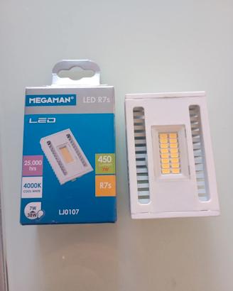 Megaman mm03607 lineal led 8cm 220v 7w 4000k R7s