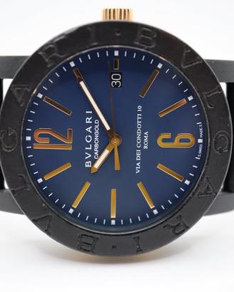 Bulgari Carbongold Ref. BB40CL Blu