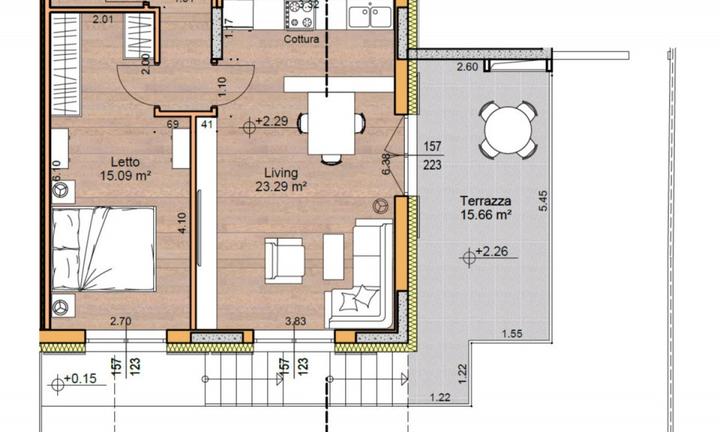 Rif.ENTE SUB 3| appartamento bilocale