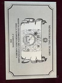 V CENTENARIO DELLA SCOPERTA DELL’AMERICA 2°