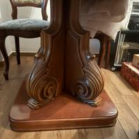 Tavolo noce massello e 6 sedie