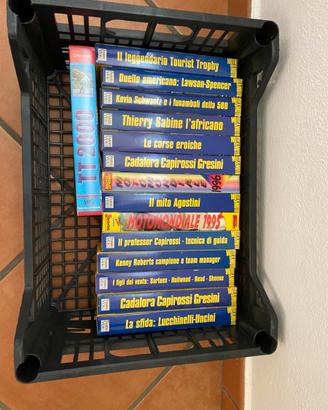 Videocassette collezione motociclismo