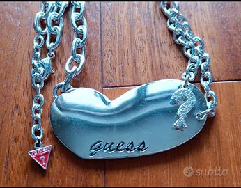 Collana cuore Guess